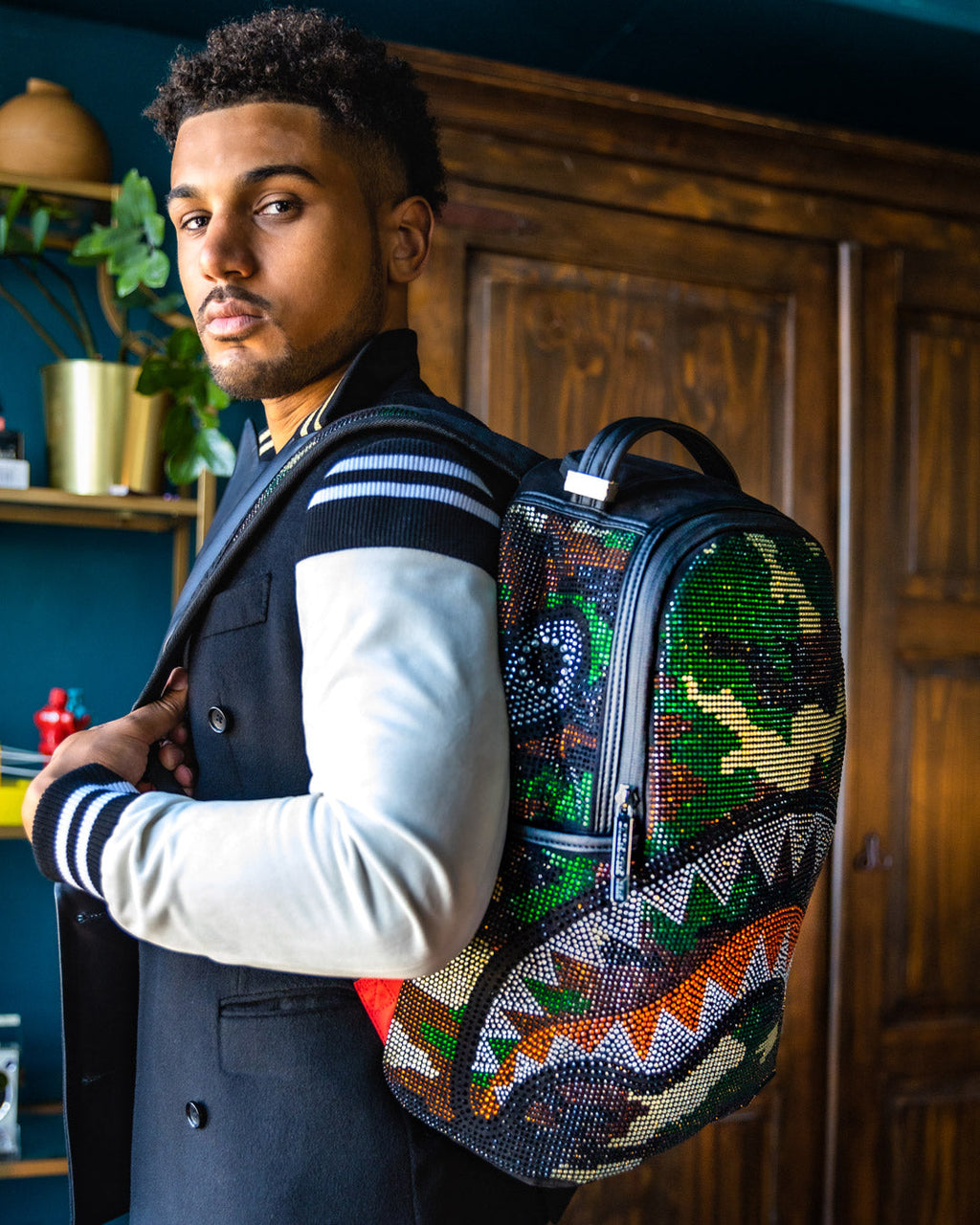 SPRAYGROUND TRINITY CAMO BACKPACK (DLXV)