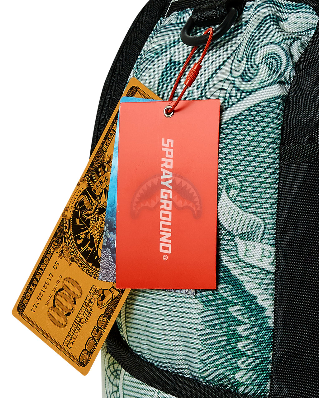 SPRAYGROUND MONEYBEAR SEEING TRIPLE BACKPACK