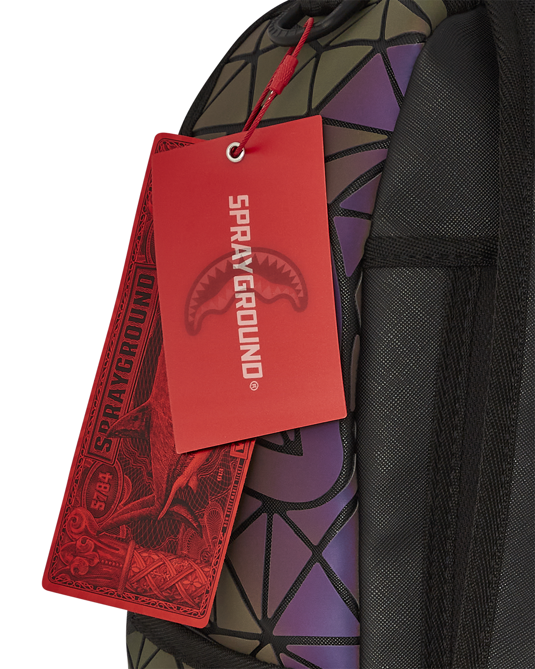 SPRAYGROUND ELECTROLUMINESCENT SHARK DLXSV BACKPACK