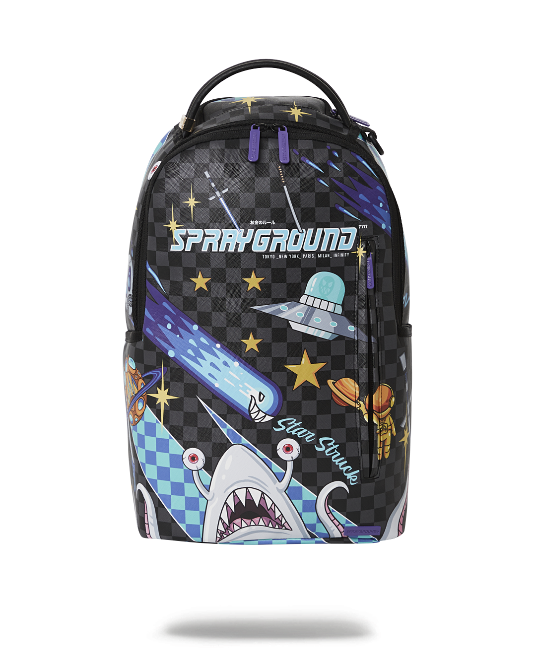 SPRAYGROUND WTF ALIEN INVASION BACKPACK (DLXV)