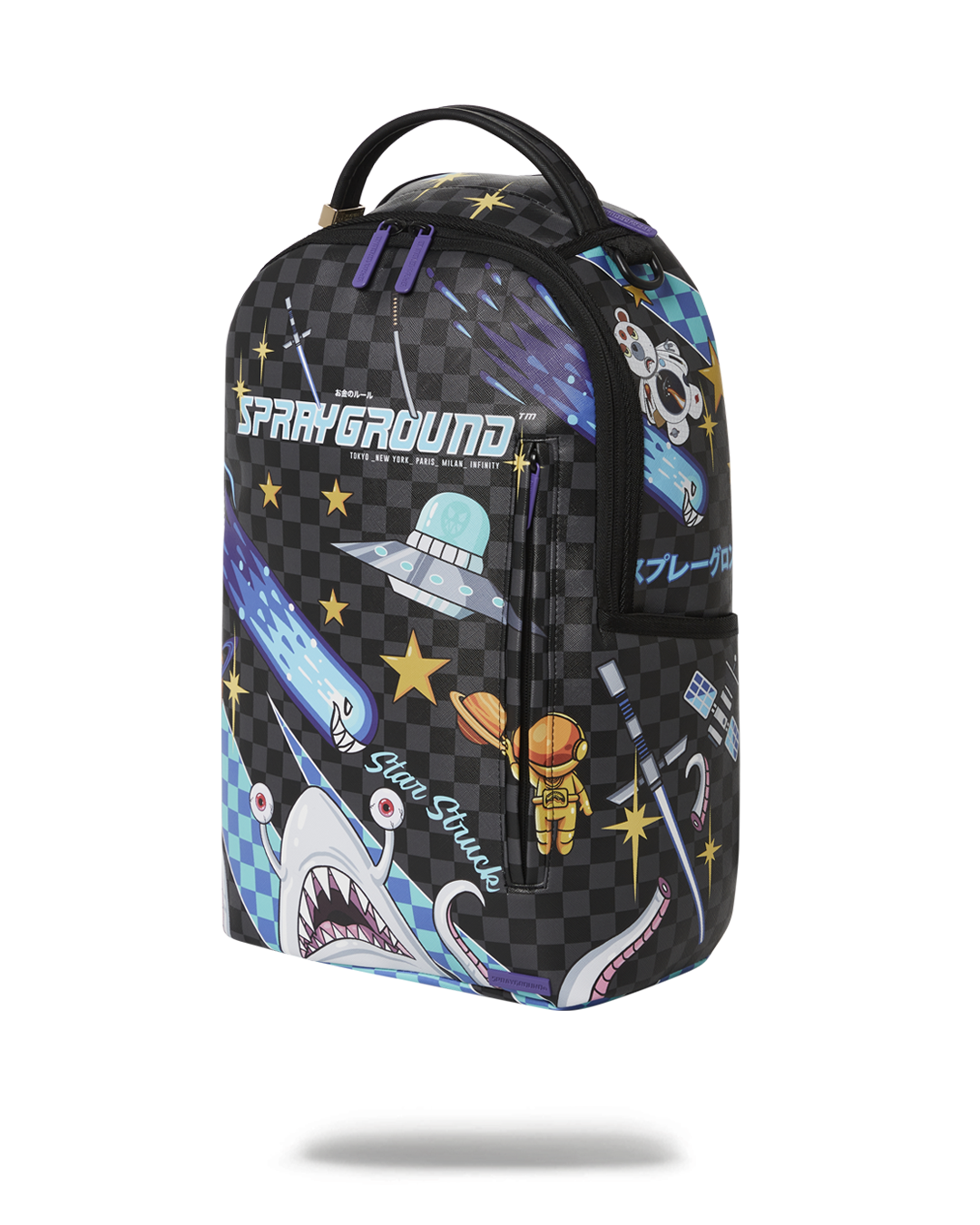 SPRAYGROUND WTF ALIEN INVASION BACKPACK (DLXV)