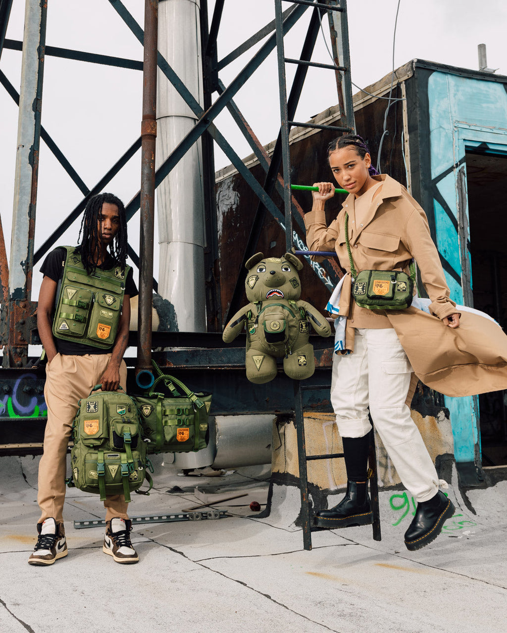 SPRAYGROUND SPECIAL OPS FULL THROTTLE BACKPACK