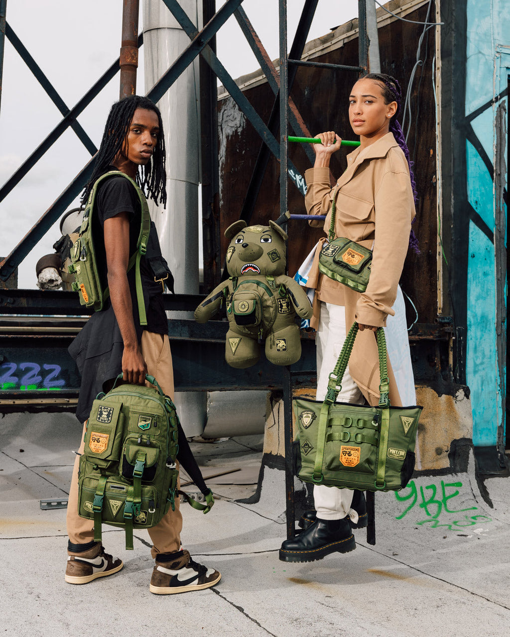 SPRAYGROUND SPECIAL OPS FULL THROTTLE BACKPACK