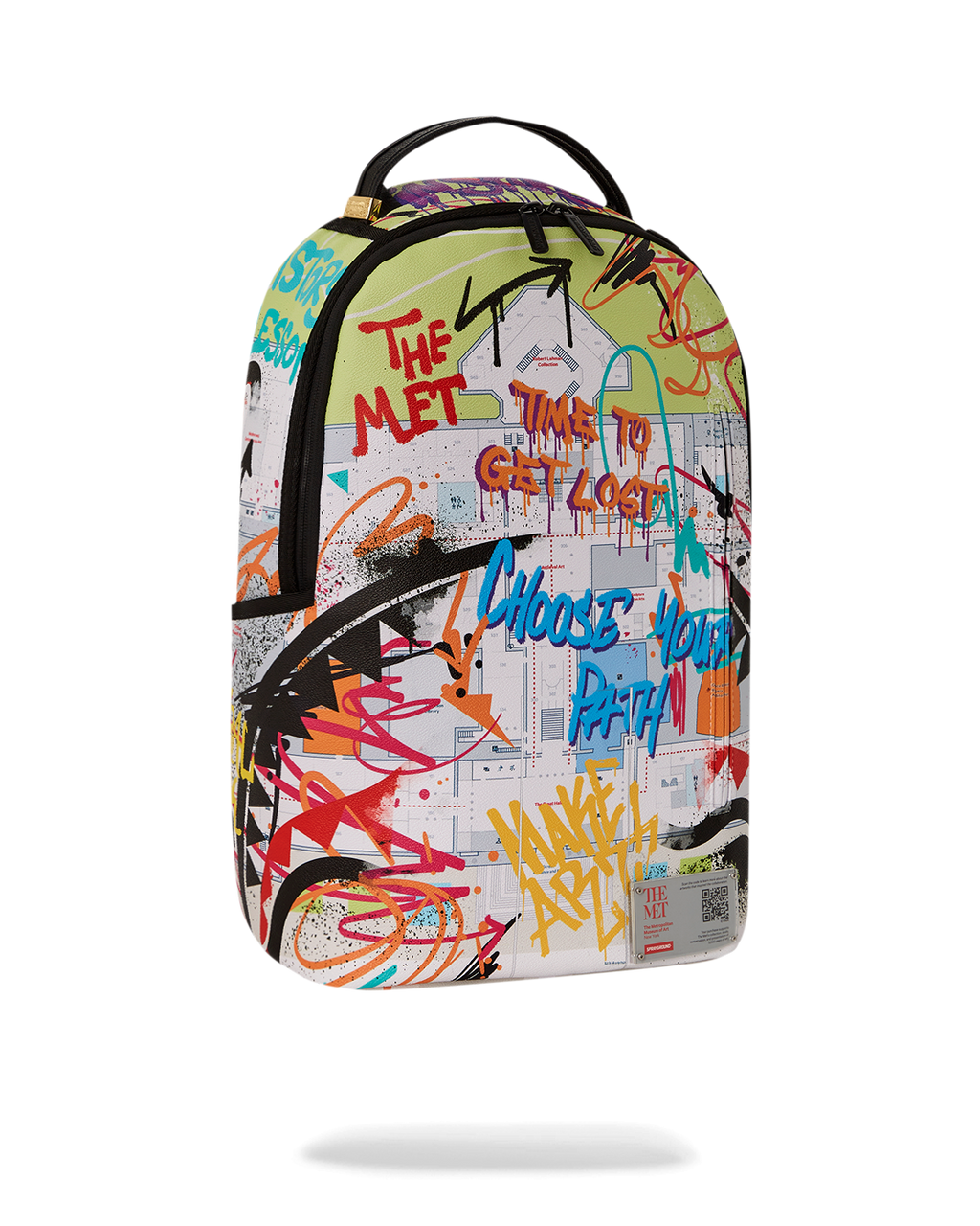 SPRAYGROUND THE MET MAP CHOOSE YOUR PATH BACKPACK