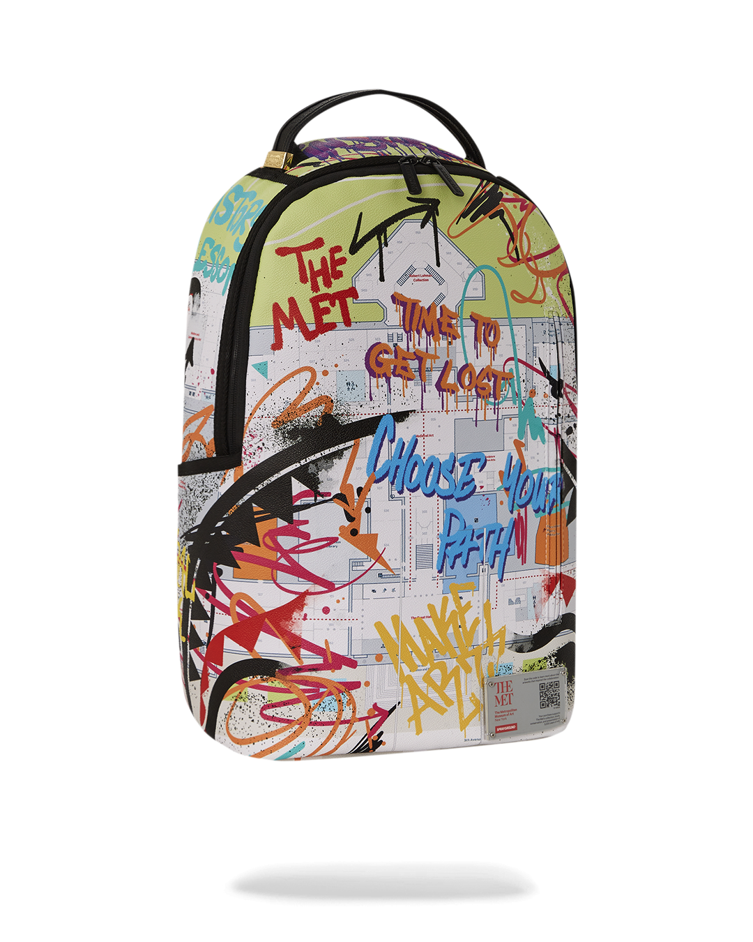 SPRAYGROUND THE MET MAP CHOOSE YOUR PATH BACKPACK