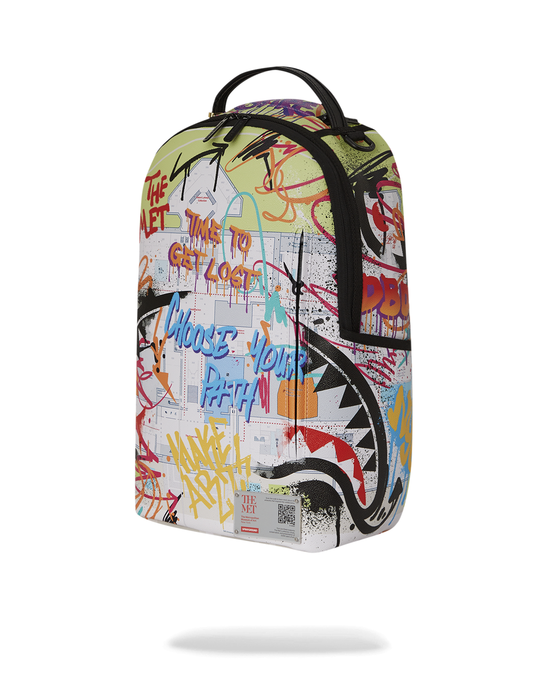 SPRAYGROUND THE MET MAP CHOOSE YOUR PATH BACKPACK