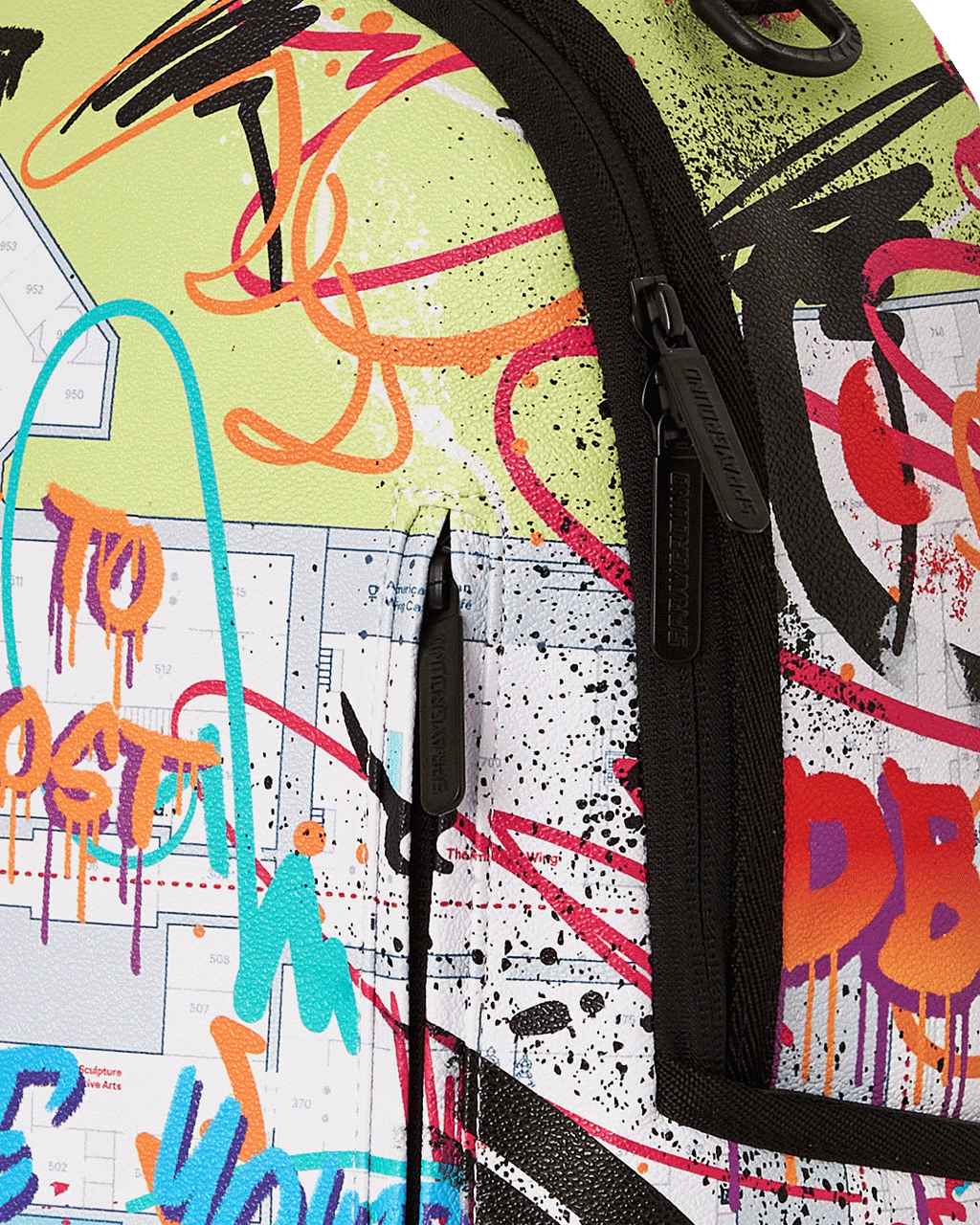 SPRAYGROUND THE MET MAP CHOOSE YOUR PATH BACKPACK