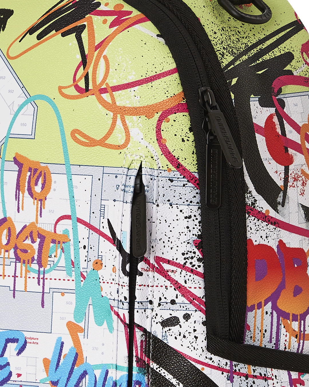 SPRAYGROUND THE MET MAP CHOOSE YOUR PATH BACKPACK