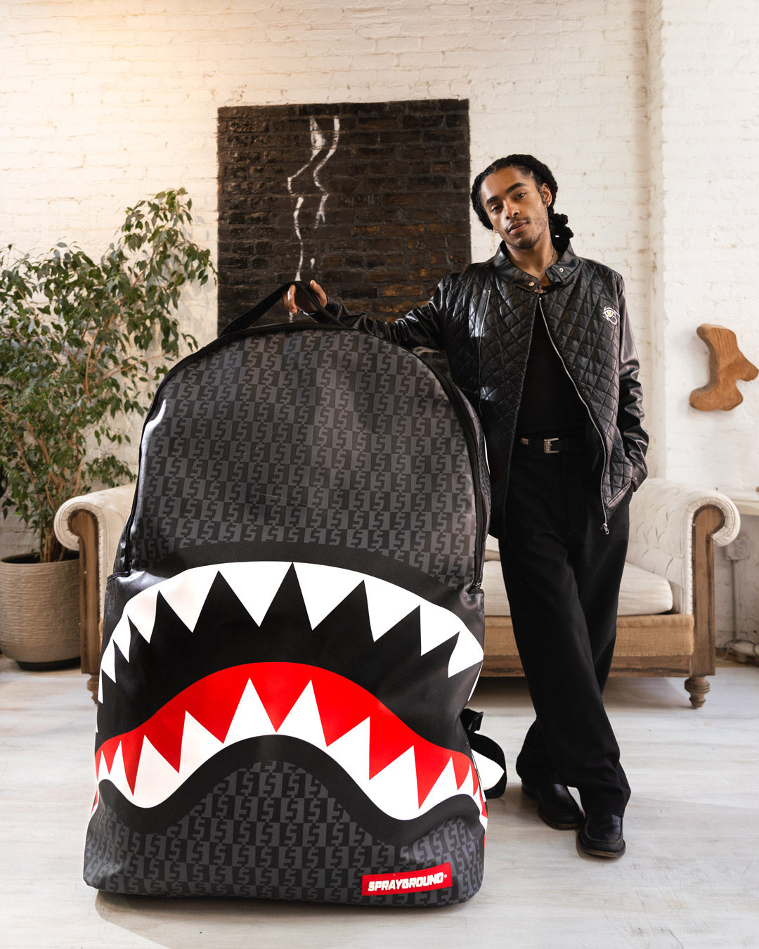 SPRAYGROUND SPRAYGATTI REVV BIGGEST BACKPACK IN THE WORLD