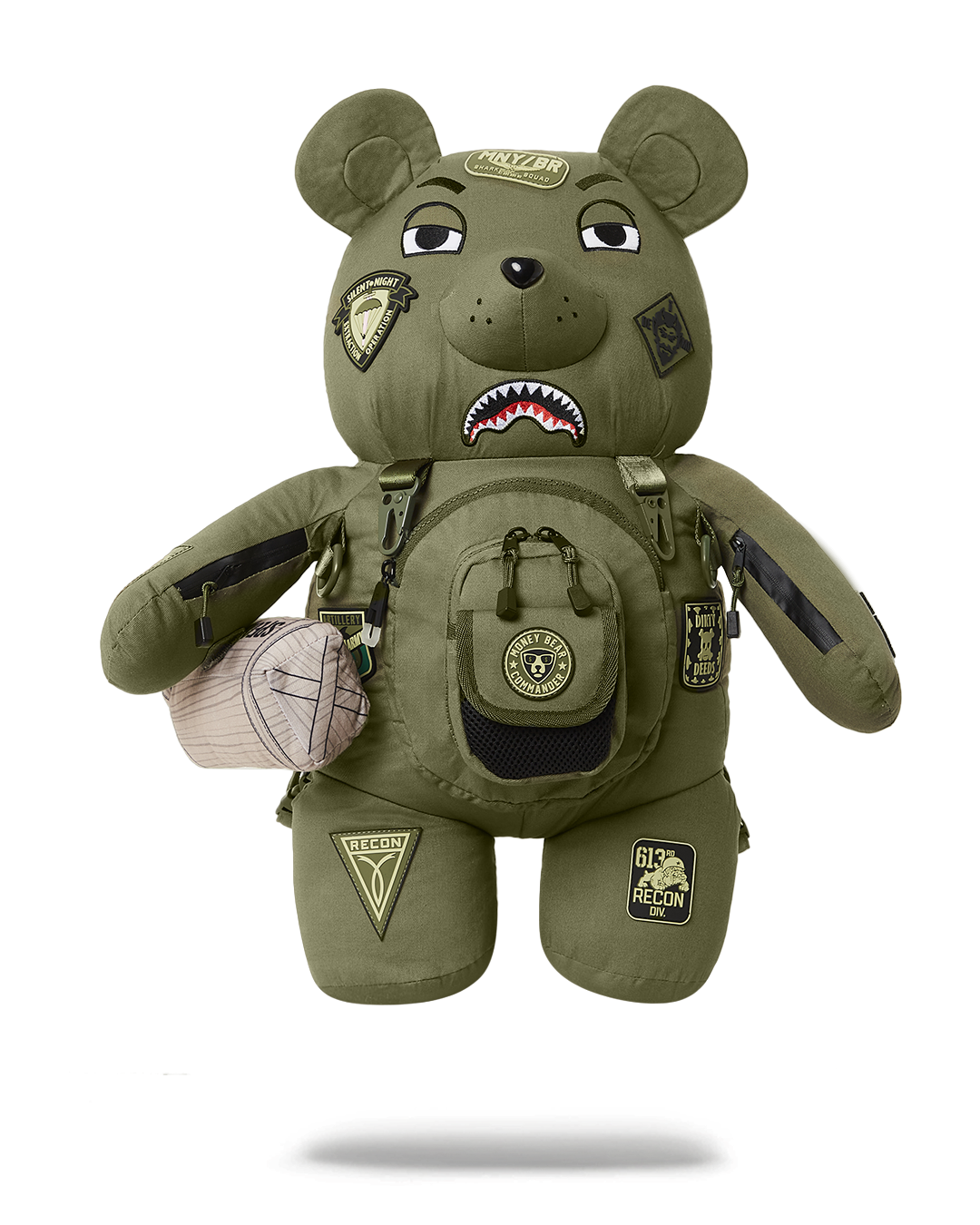 SPRAYGROUND SPECIAL OPS FULL THROTTLE MONEYBEAR TEDDYBEAR BACKPACK