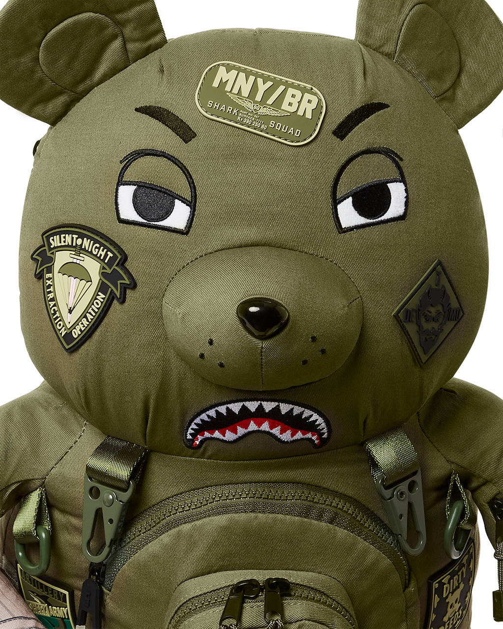 SPRAYGROUND SPECIAL OPS FULL THROTTLE MONEYBEAR TEDDYBEAR BACKPACK