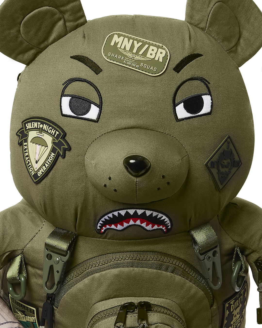 SPRAYGROUND SPECIAL OPS FULL THROTTLE MONEYBEAR TEDDYBEAR BACKPACK