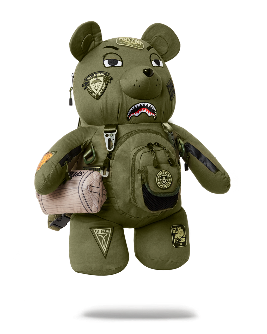 SPRAYGROUND SPECIAL OPS FULL THROTTLE MONEYBEAR TEDDYBEAR BACKPACK