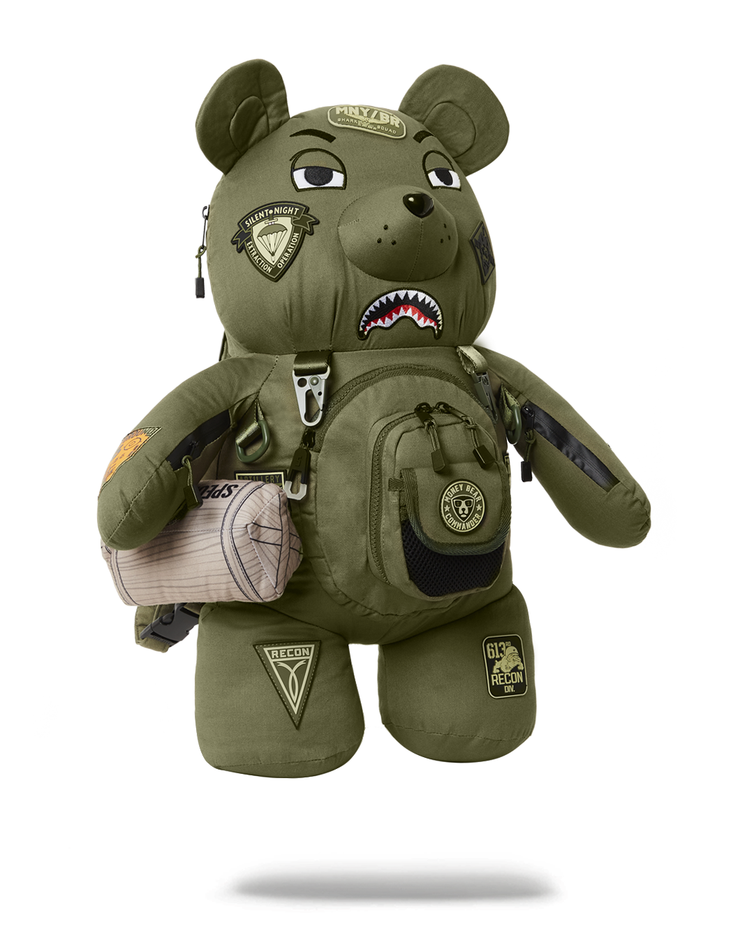 SPRAYGROUND SPECIAL OPS FULL THROTTLE MONEYBEAR TEDDYBEAR BACKPACK