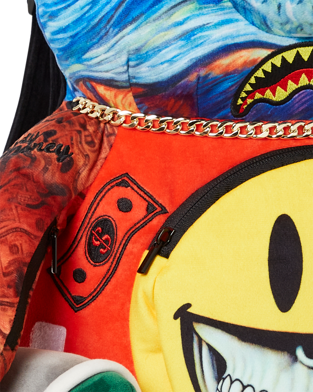 SPRAYGROUND VILLAIN MONEY BEAR TEDDYBEAR RON ENGLISH EDITION BACKPACK