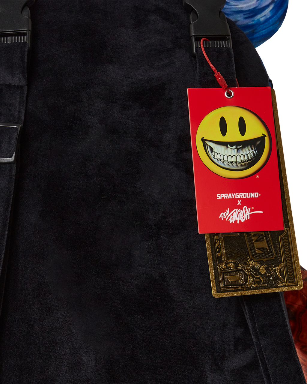 SPRAYGROUND VILLAIN MONEY BEAR TEDDYBEAR RON ENGLISH EDITION BACKPACK