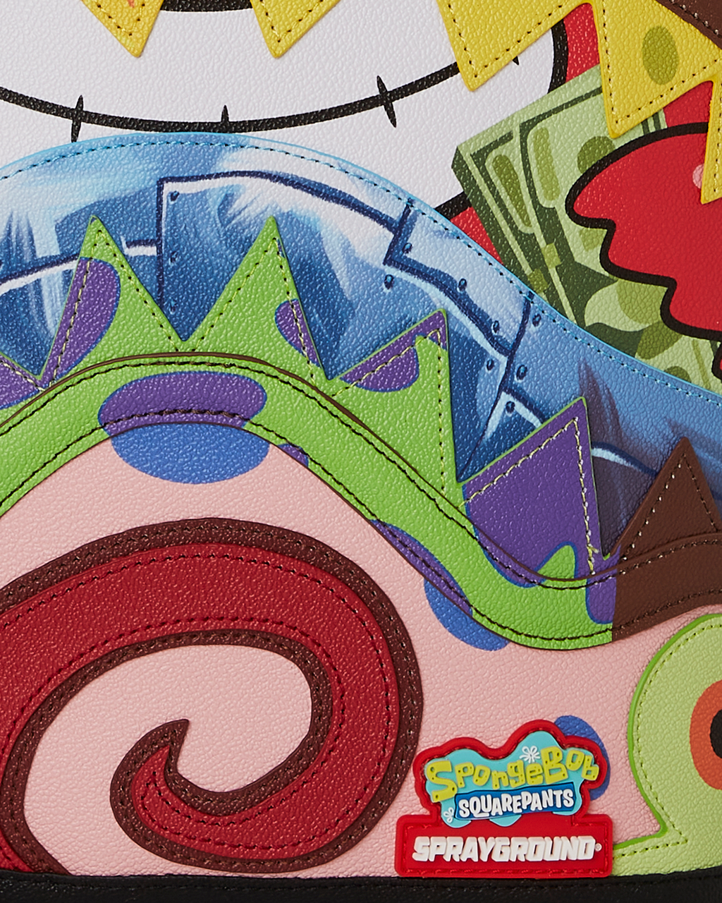 SPRAYGROUND SPONGEBOB CUT & SEW BACKPACK (DLXV)