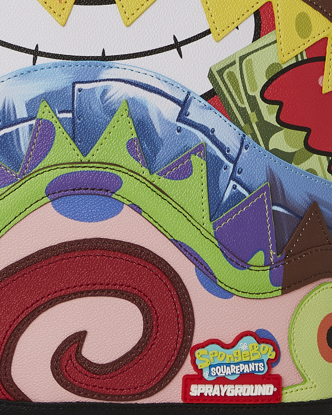 SPRAYGROUND SPONGEBOB CUT & SEW BACKPACK (DLXV)