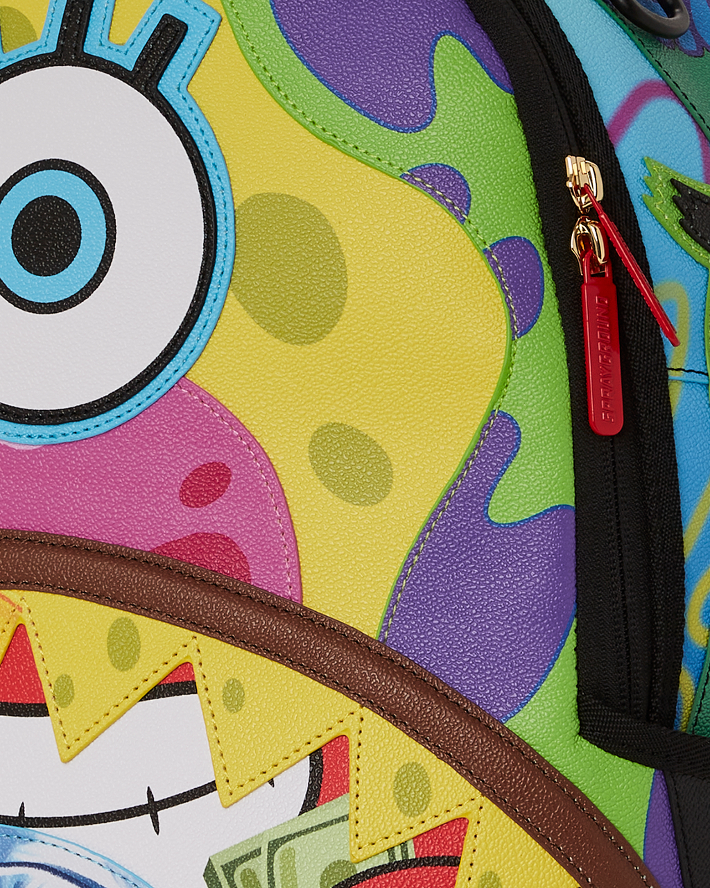 SPRAYGROUND SPONGEBOB CUT & SEW BACKPACK (DLXV)