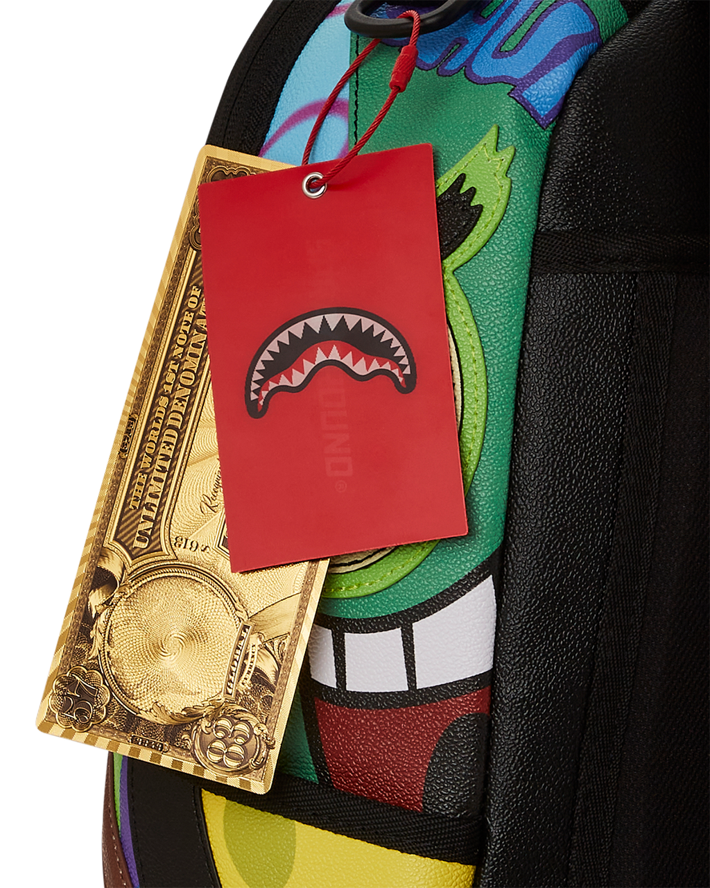 SPRAYGROUND SPONGEBOB CUT & SEW BACKPACK (DLXV)