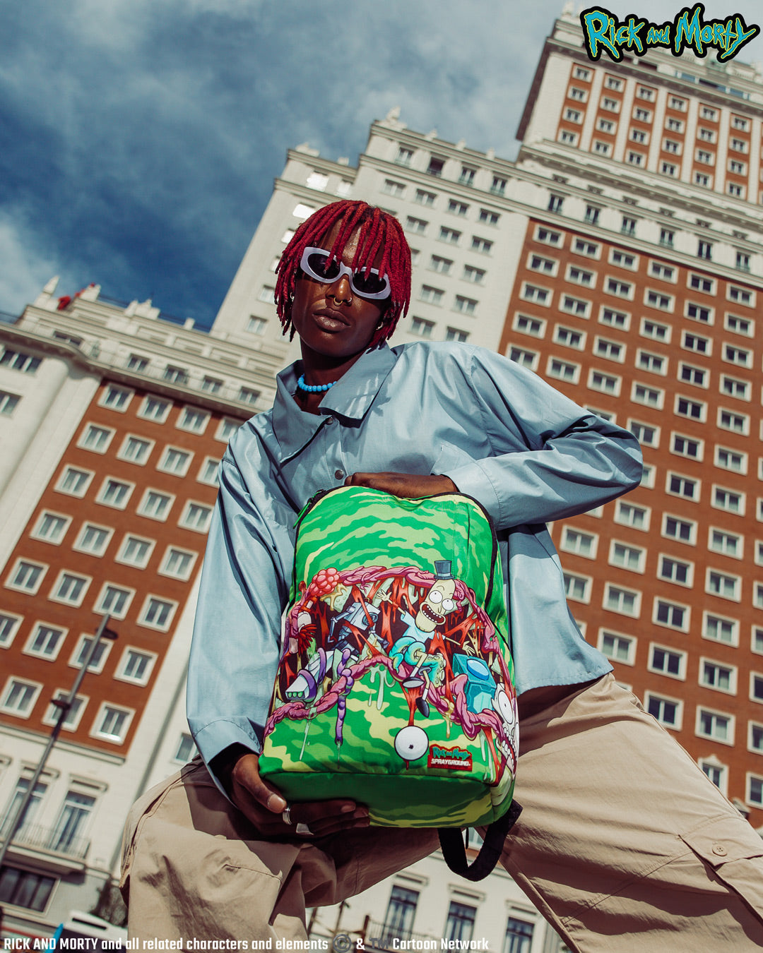 SPRAYGROUND RICK & MORTY GOT THE GUTS BACKPACK