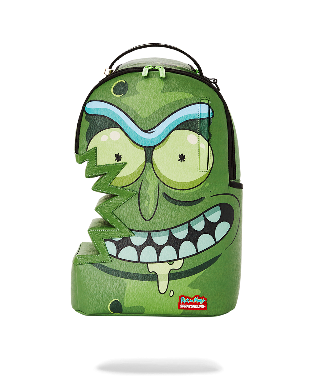 SPRAYGROUND RICK & MORTY PICKLE SHARKBITE BACKPACK (DLXV)