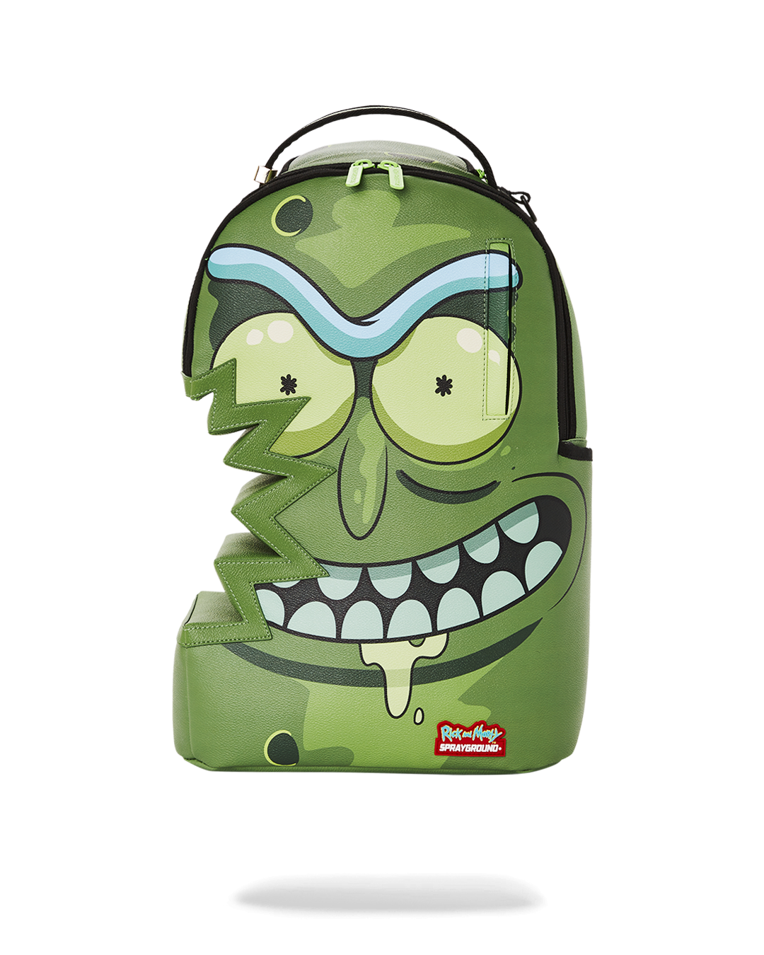 SPRAYGROUND RICK & MORTY PICKLE SHARKBITE BACKPACK (DLXV)