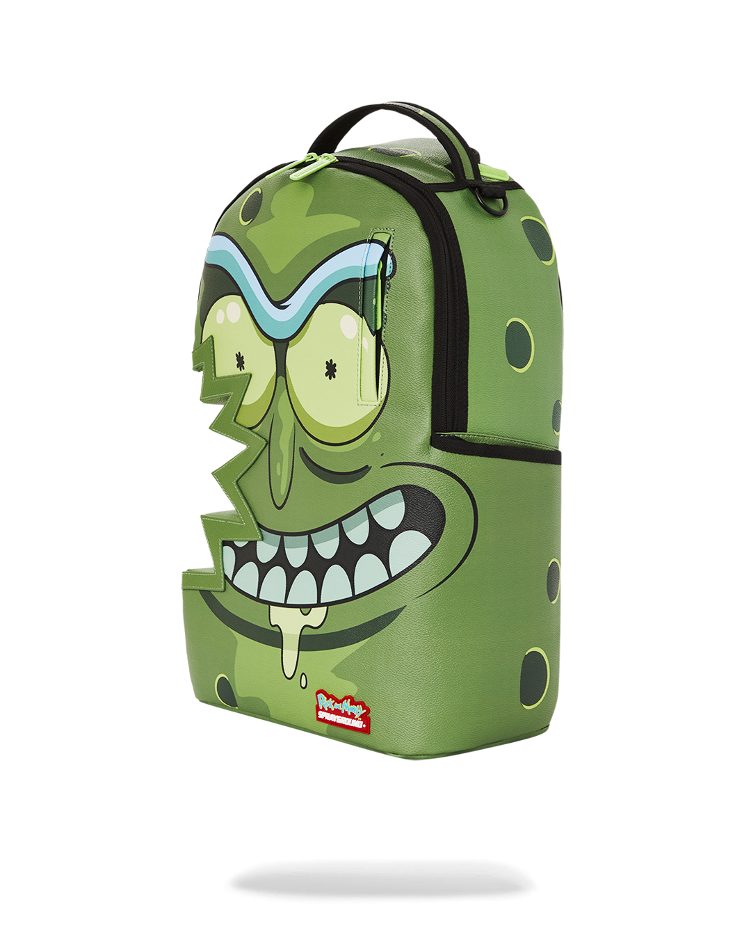 SPRAYGROUND RICK & MORTY PICKLE SHARKBITE BACKPACK (DLXV)