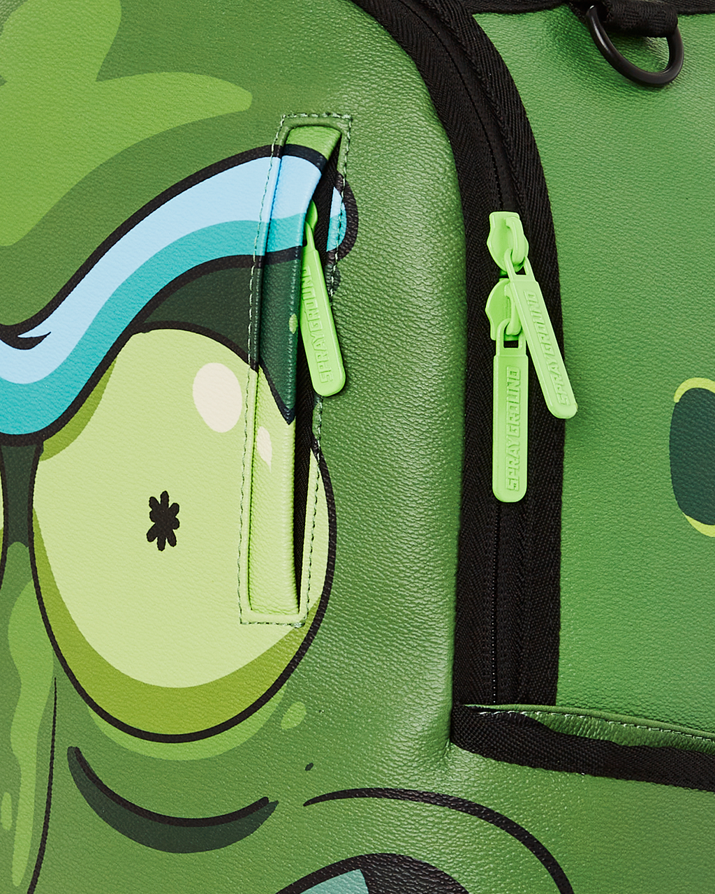 SPRAYGROUND RICK & MORTY PICKLE SHARKBITE BACKPACK (DLXV)