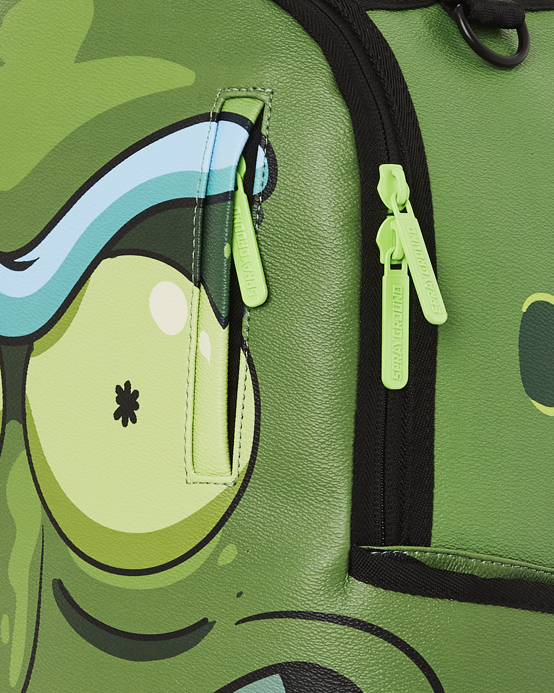 SPRAYGROUND RICK & MORTY PICKLE SHARKBITE BACKPACK (DLXV)