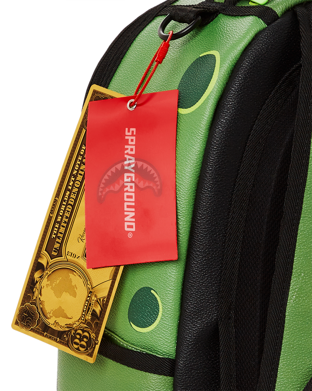 SPRAYGROUND RICK & MORTY PICKLE SHARKBITE BACKPACK (DLXV)