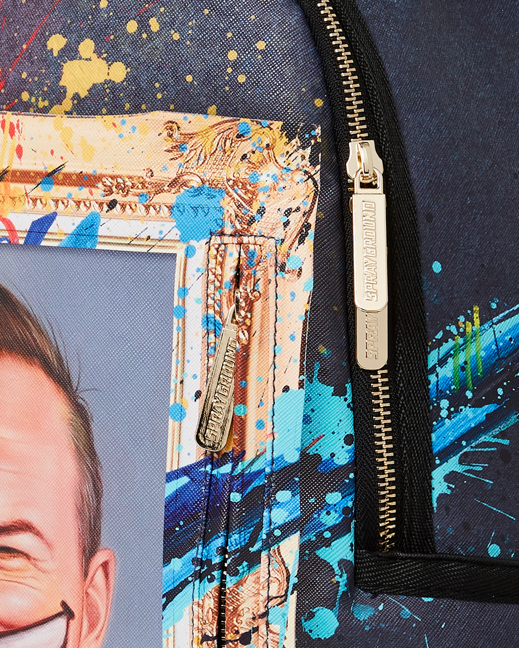 SPRAYGROUND THE RARE DBD GRIN SHARK PORTRAIT BY RON ENGLISH- SUPER LIMITED EDITION