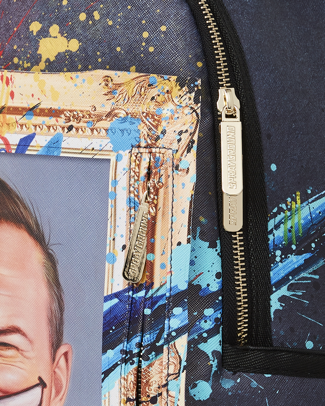 SPRAYGROUND THE RARE DBD GRIN SHARK PORTRAIT BY RON ENGLISH- SUPER LIMITED EDITION