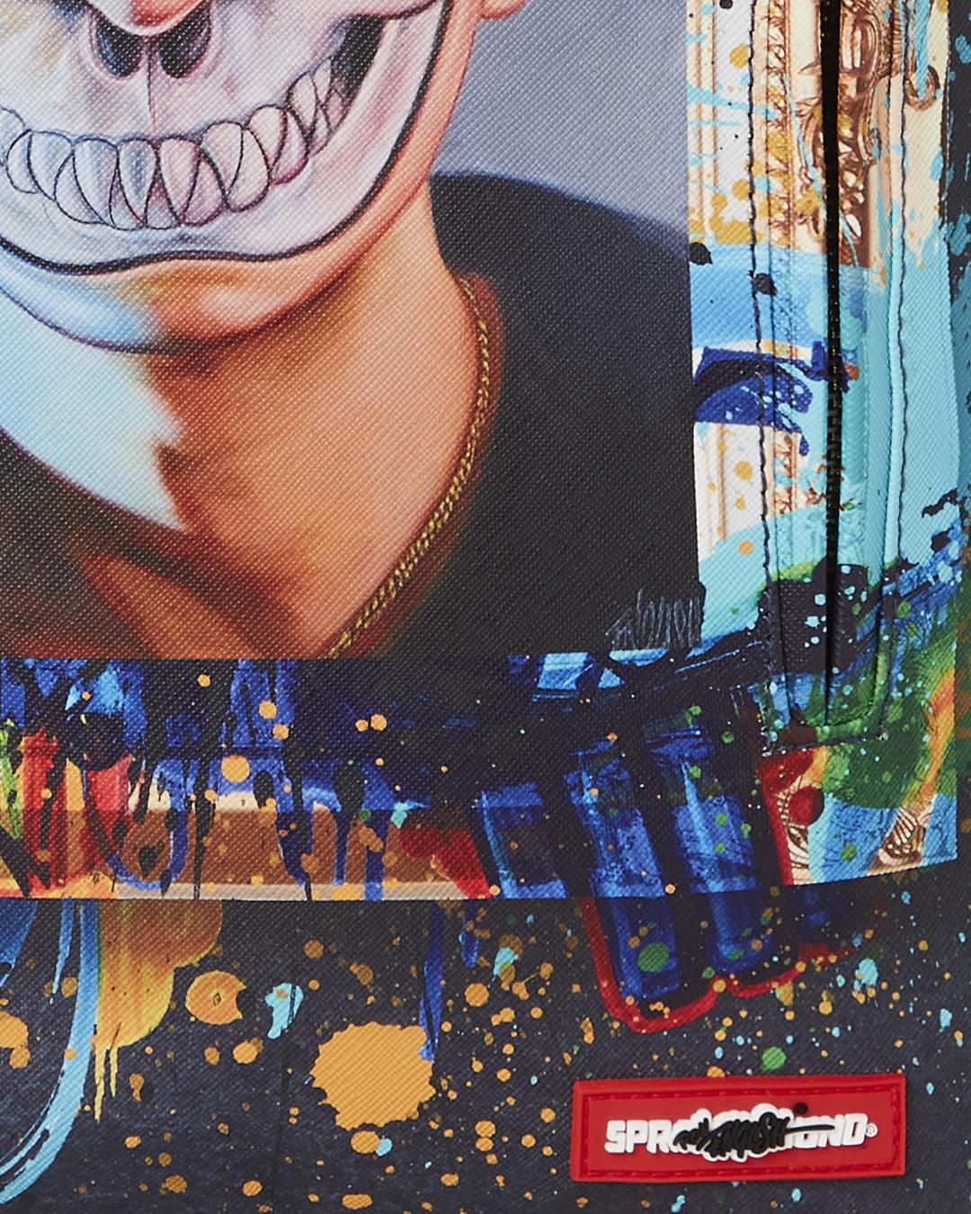 SPRAYGROUND THE RARE DBD GRIN SHARK PORTRAIT BY RON ENGLISH- SUPER LIMITED EDITION