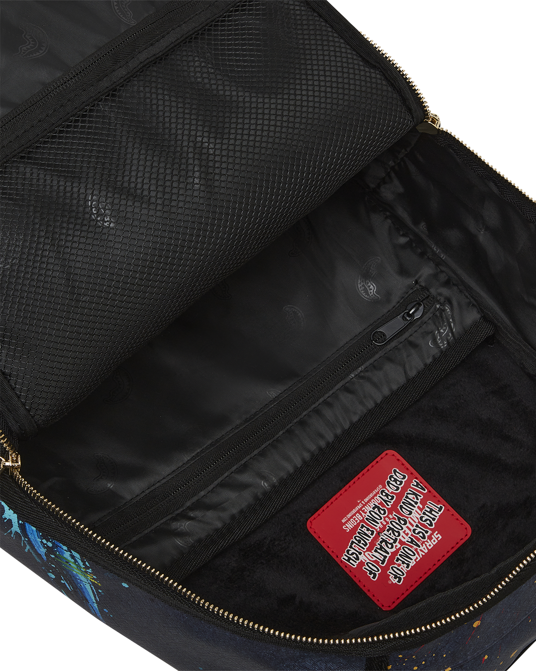 SPRAYGROUND THE RARE DBD GRIN SHARK PORTRAIT BY RON ENGLISH- SUPER LIMITED EDITION