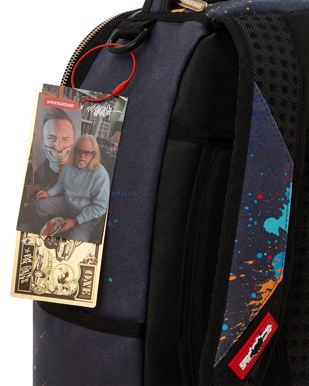 SPRAYGROUND THE RARE DBD GRIN SHARK PORTRAIT BY RON ENGLISH- SUPER LIMITED EDITION