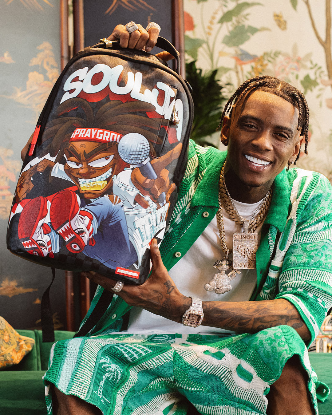 SPRAYGROUND SOULJA BOY MAKE THE CROWD GO WILD DRACO