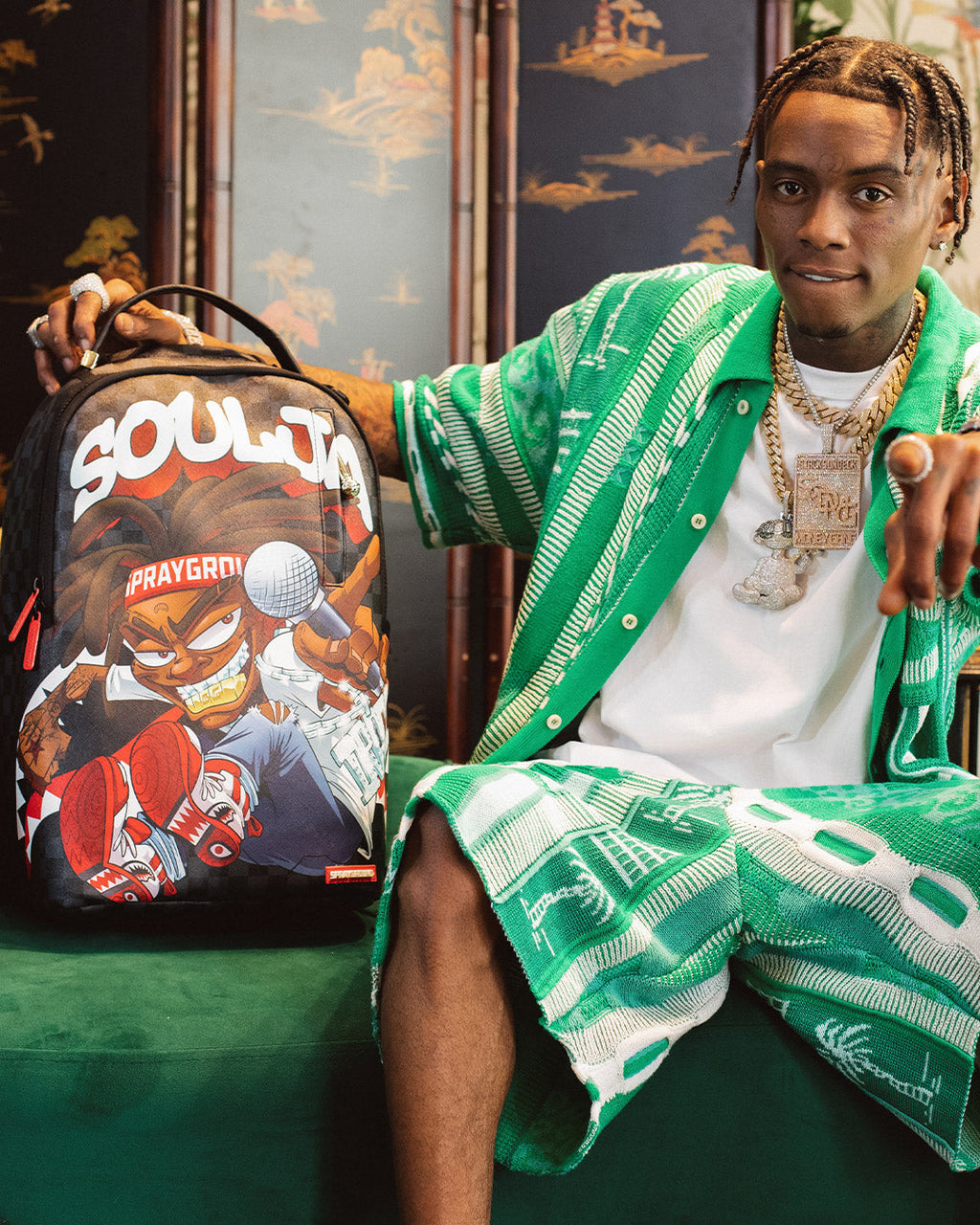 SPRAYGROUND SOULJA BOY MAKE THE CROWD GO WILD DRACO