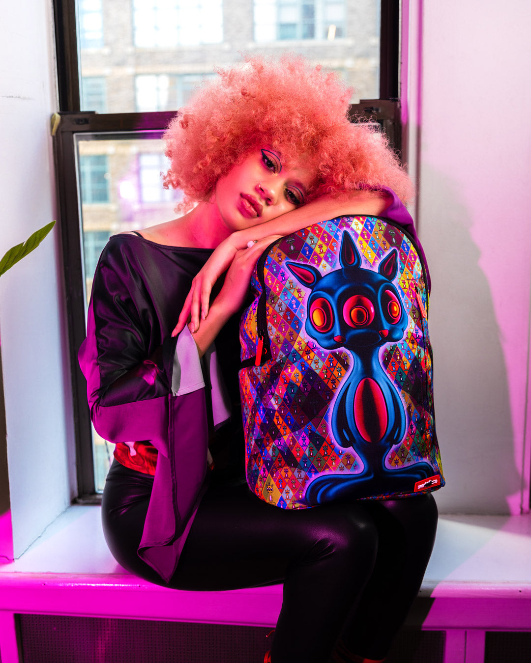 SPRAYGROUND THE RABBBIT SHARK RON ENGLISH COLLAB