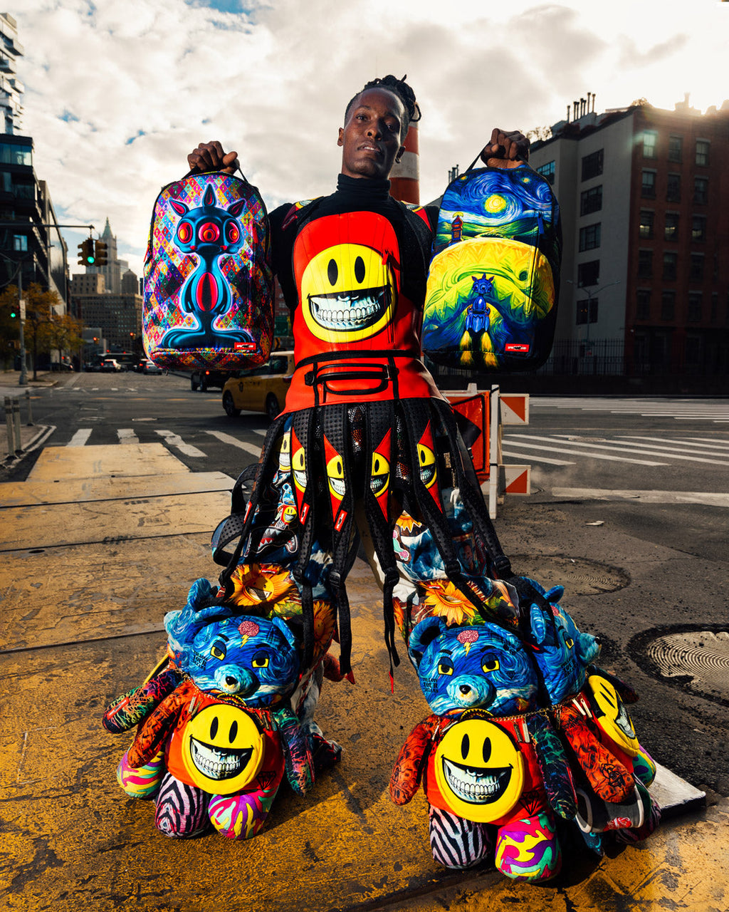 SPRAYGROUND THE RABBBIT SHARK RON ENGLISH COLLAB