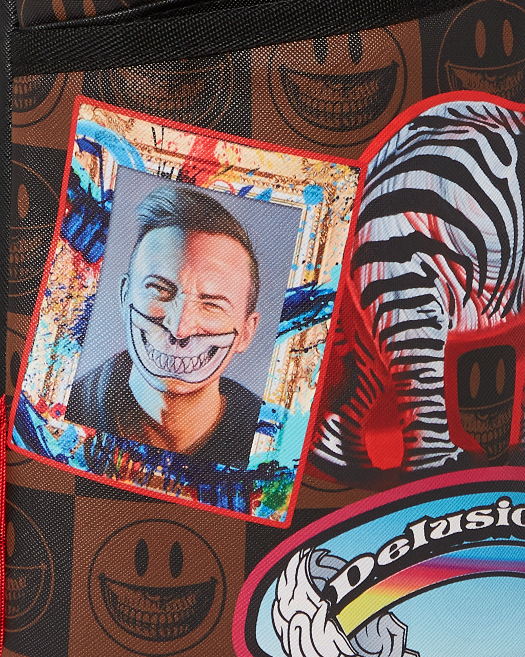SPRAYGROUND GLOBAL MOGUL POPAGANDA RON ENGLISH EDITION BACKPACK
