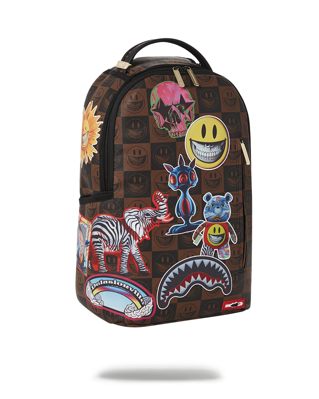 SPRAYGROUND GLOBAL MOGUL POPAGANDA RON ENGLISH EDITION BACKPACK