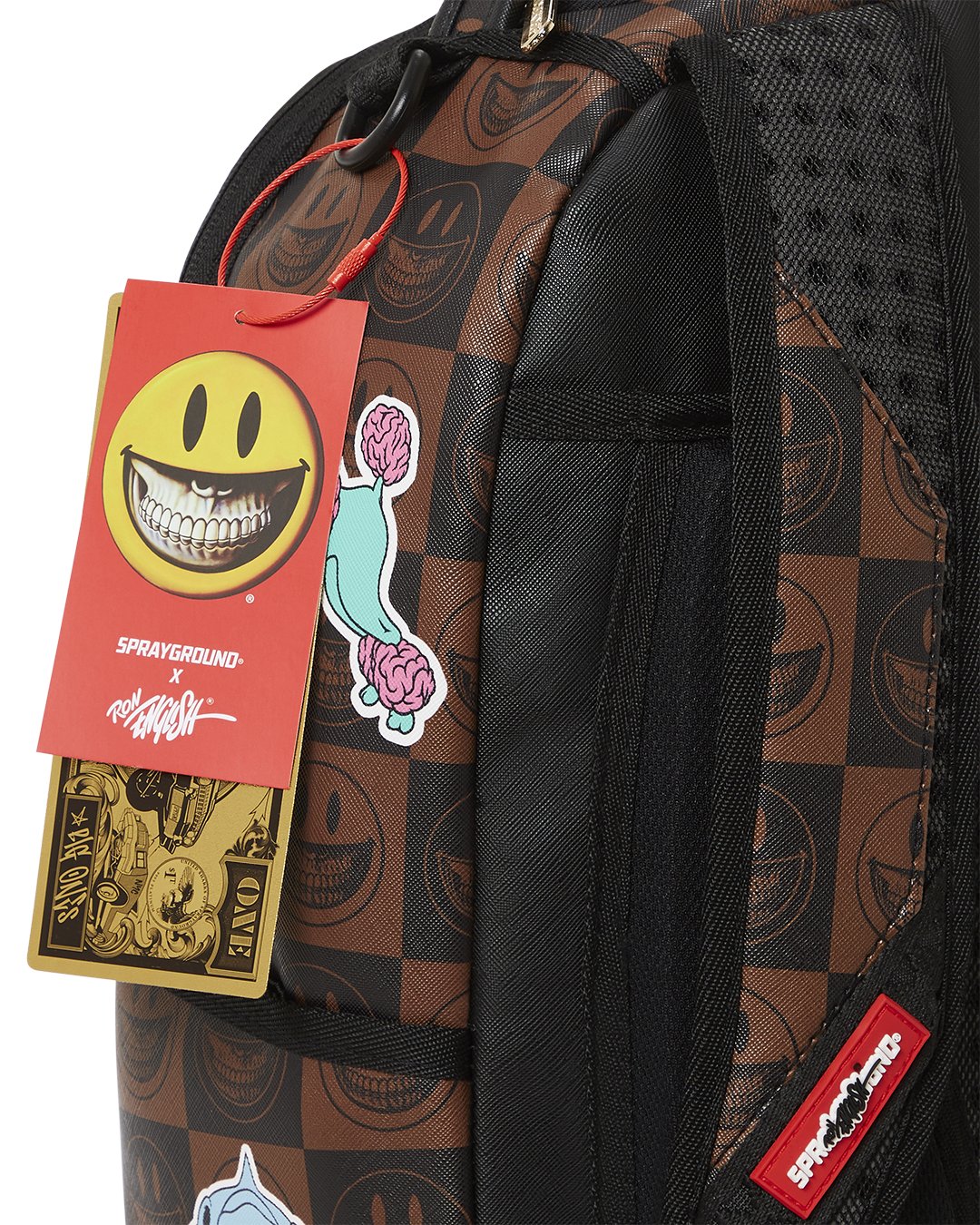SPRAYGROUND GLOBAL MOGUL POPAGANDA RON ENGLISH EDITION BACKPACK