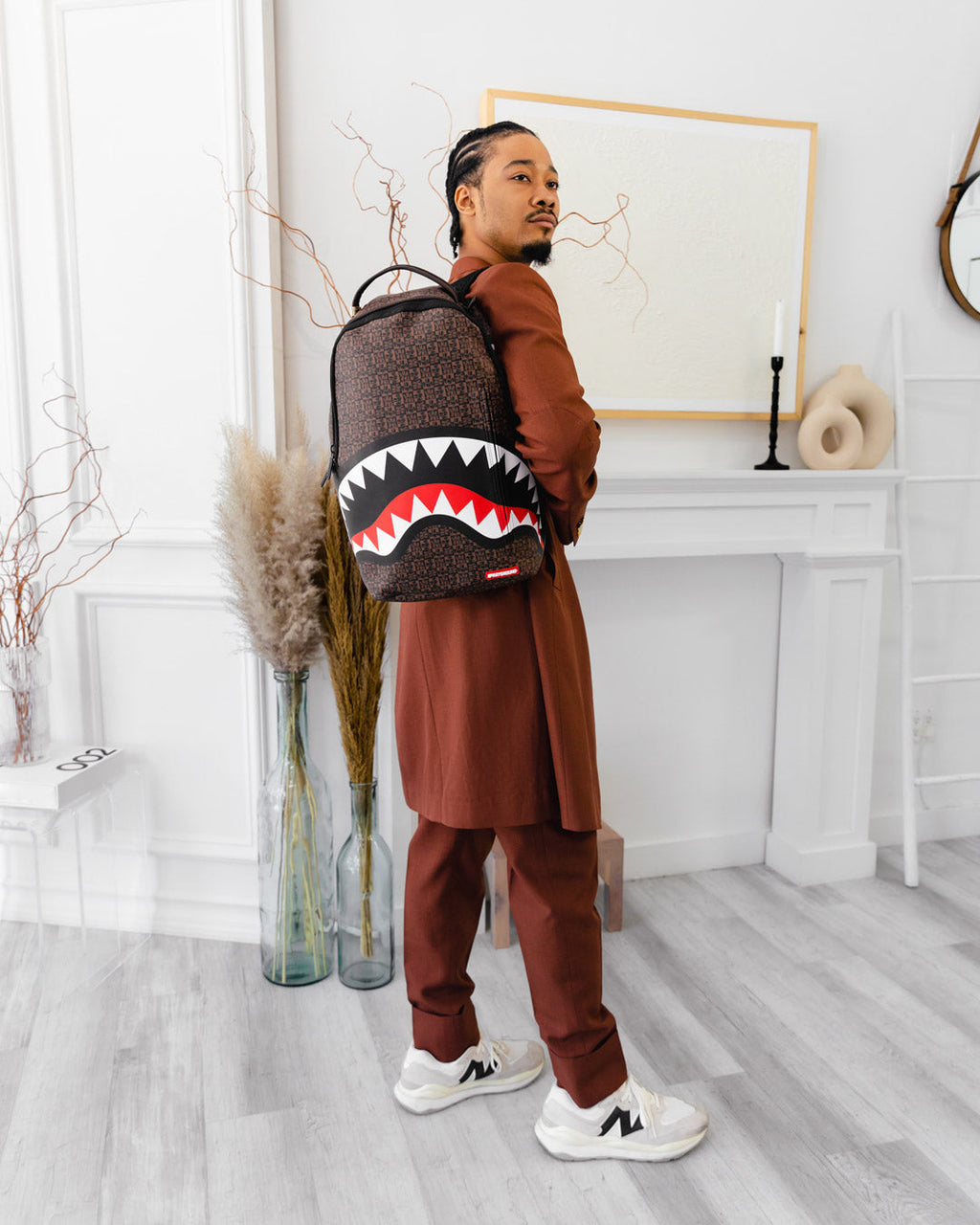 SPRAYGROUND FRENZY SHARKS BACKPACK (DLXV)
