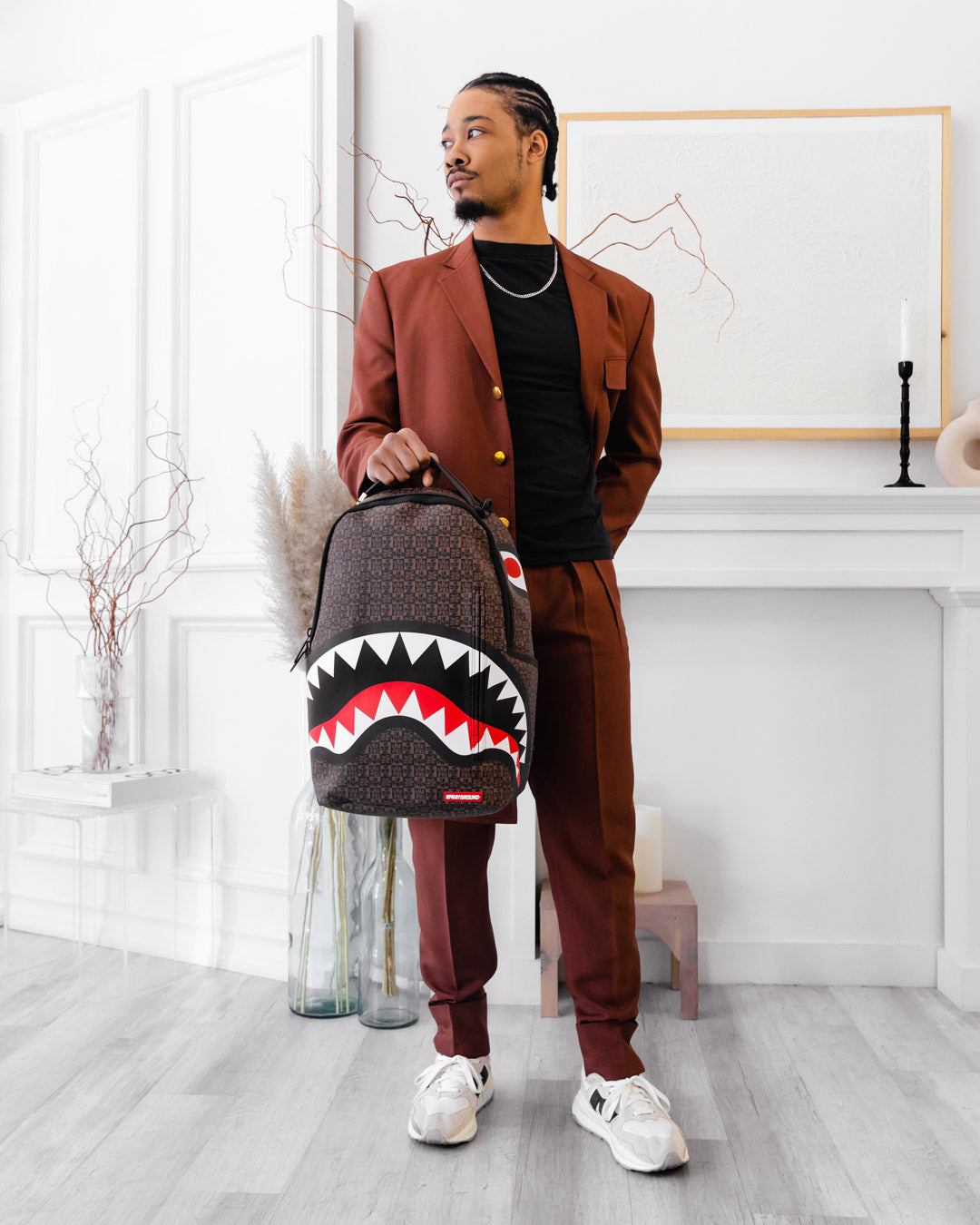 SPRAYGROUND FRENZY SHARKS BACKPACK (DLXV)