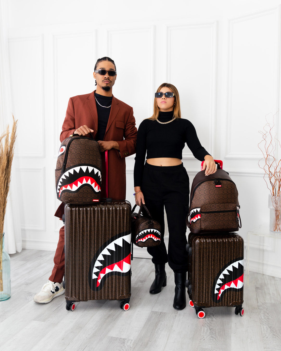 SPRAYGROUND FRENZY SHARKS BACKPACK (DLXV)