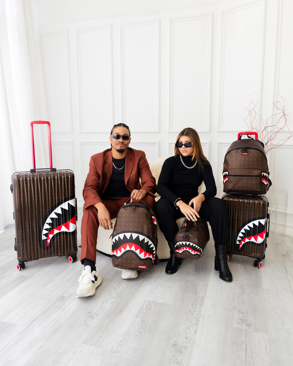 SPRAYGROUND FRENZY SHARKS CHATEAU BACKPACK