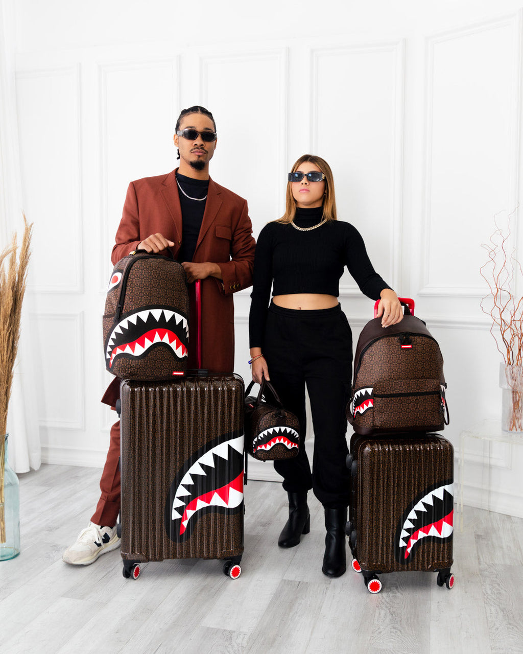 SPRAYGROUND FRENZY SHARKS CHATEAU BACKPACK