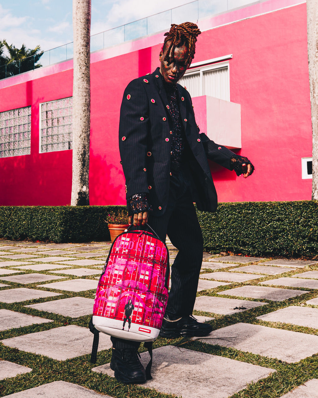 SPRAYGROUND SHIPPING THE GOODS BACKPACK (DLXV)
