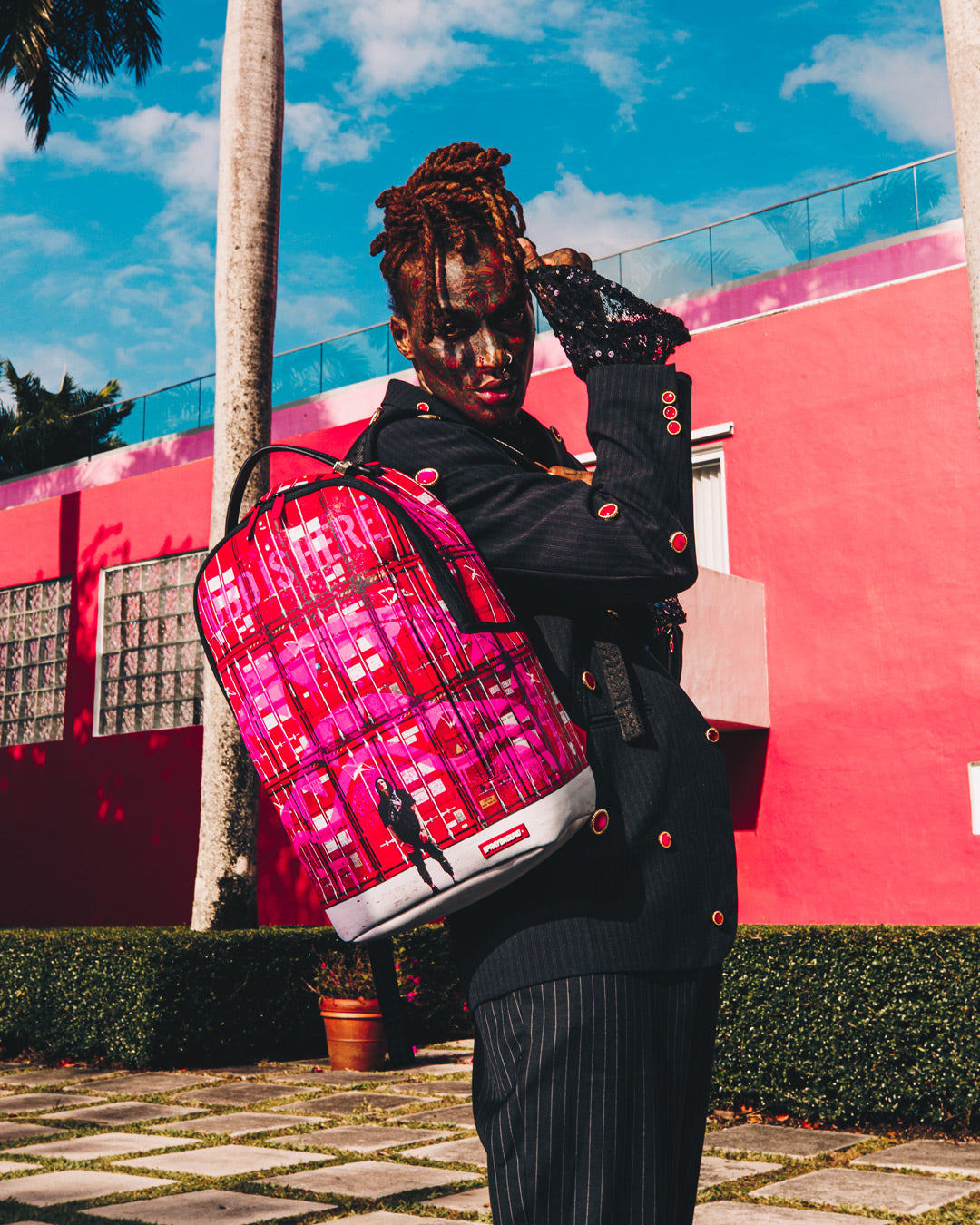 SPRAYGROUND SHIPPING THE GOODS BACKPACK (DLXV)